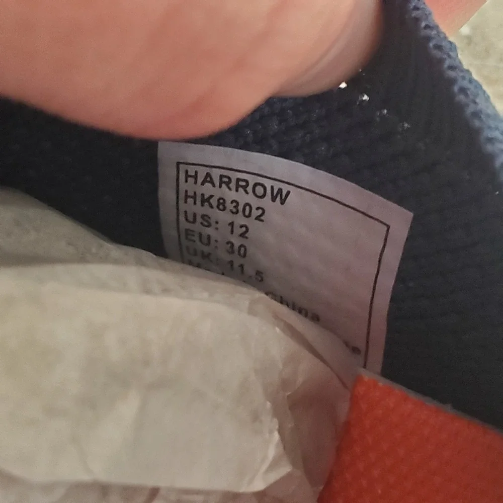 Kamik‎ Harrow Toddler Shoes Sz 12 Casual Slip On Round Toe Navy Blue Sneakers